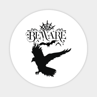 halloween beware Magnet